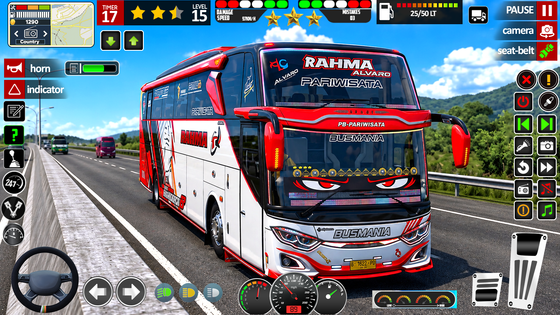 اسکرین شات 2 بازی Bus Games: Real Bus Simulator