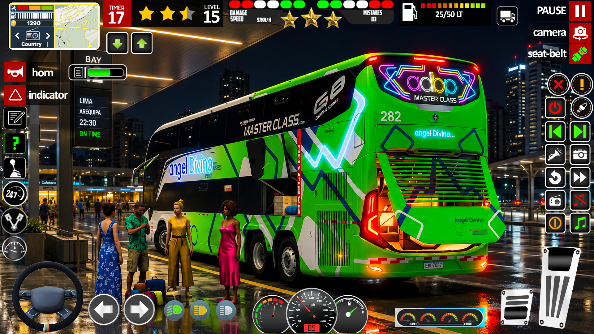 اسکرین شات 3 بازی Bus Games: Real Bus Simulator