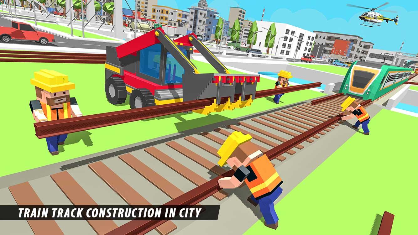 اسکرین شات 3 بازی Train Rail Road Construction