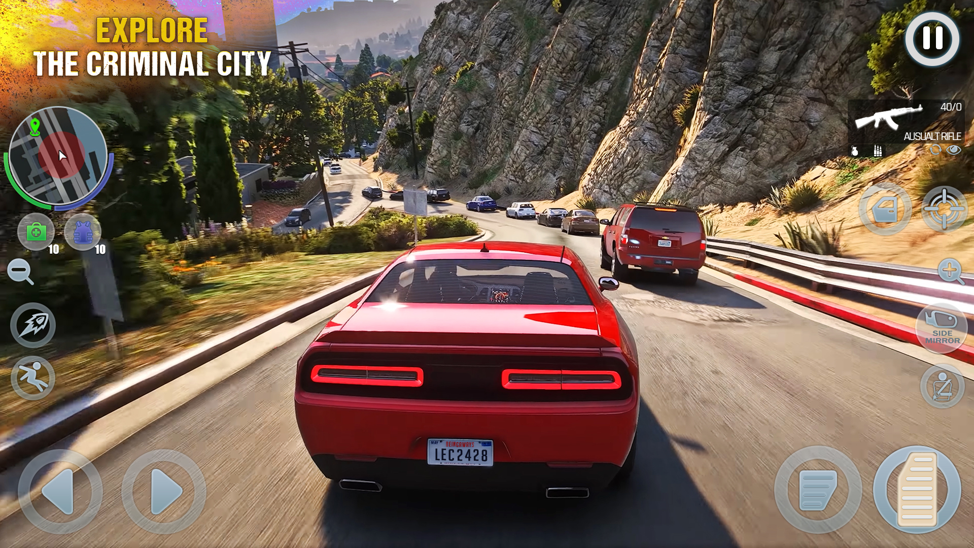 اسکرین شات 4 بازی Gangster Game Crime Mafia City
