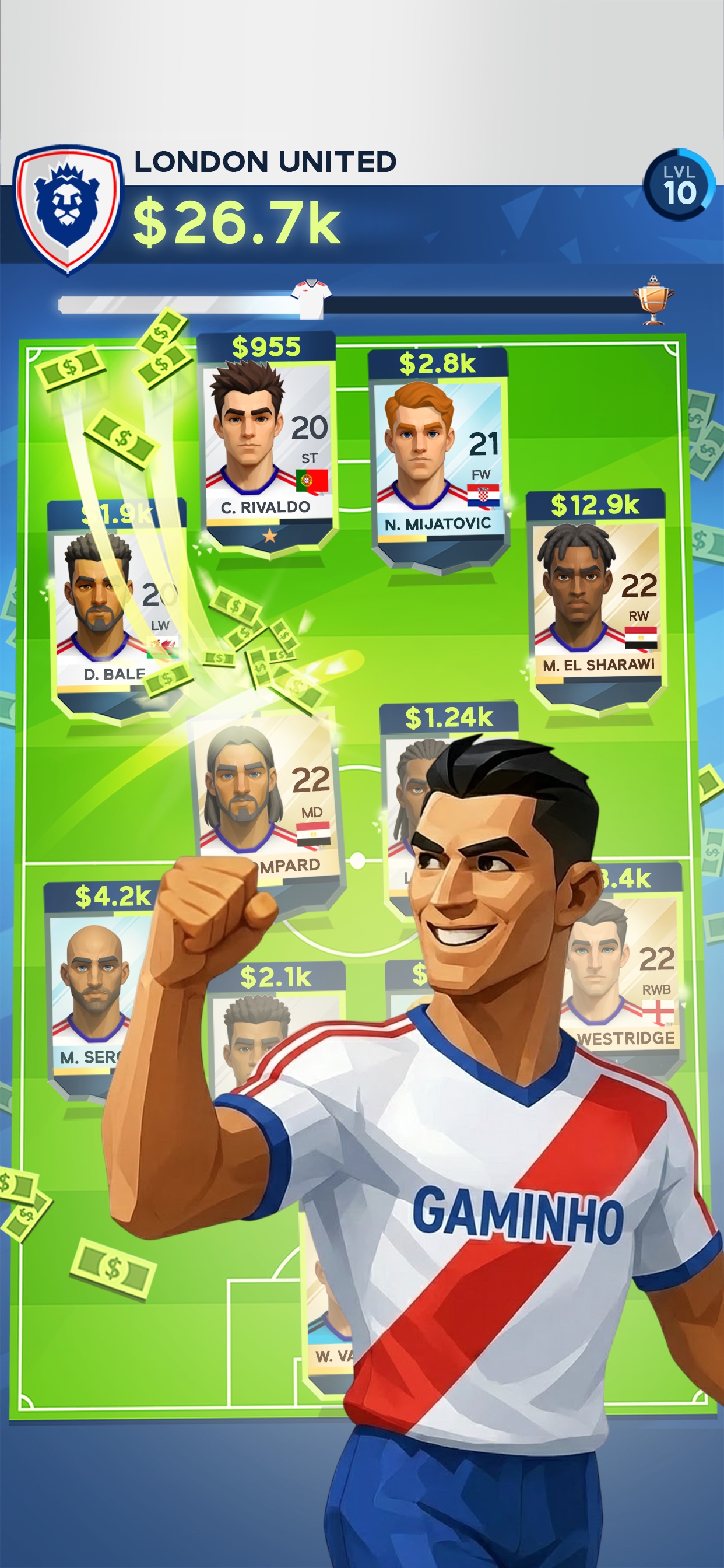 اسکرین شات 4 بازی Idle Eleven - Soccer tycoon