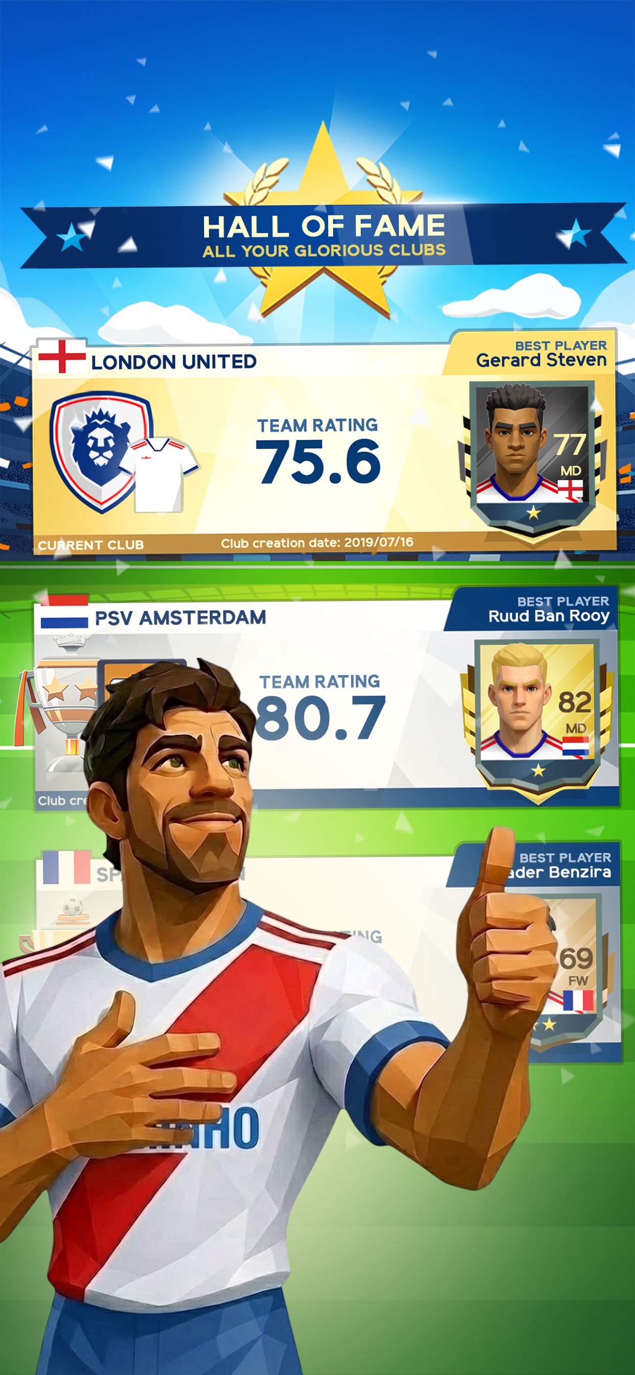 اسکرین شات 8 بازی Idle Eleven - Soccer tycoon
