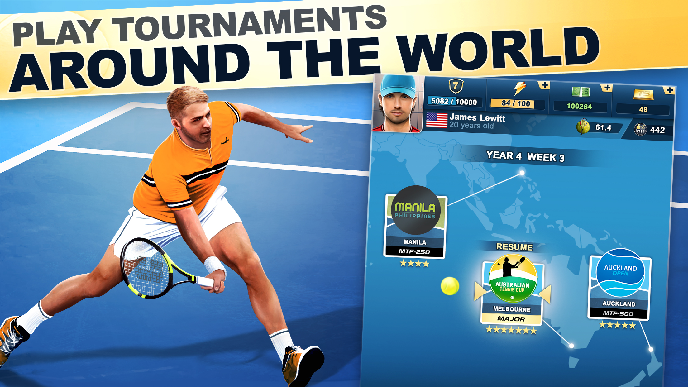 اسکرین شات 1 بازی TOP SEED Tennis Manager 2026