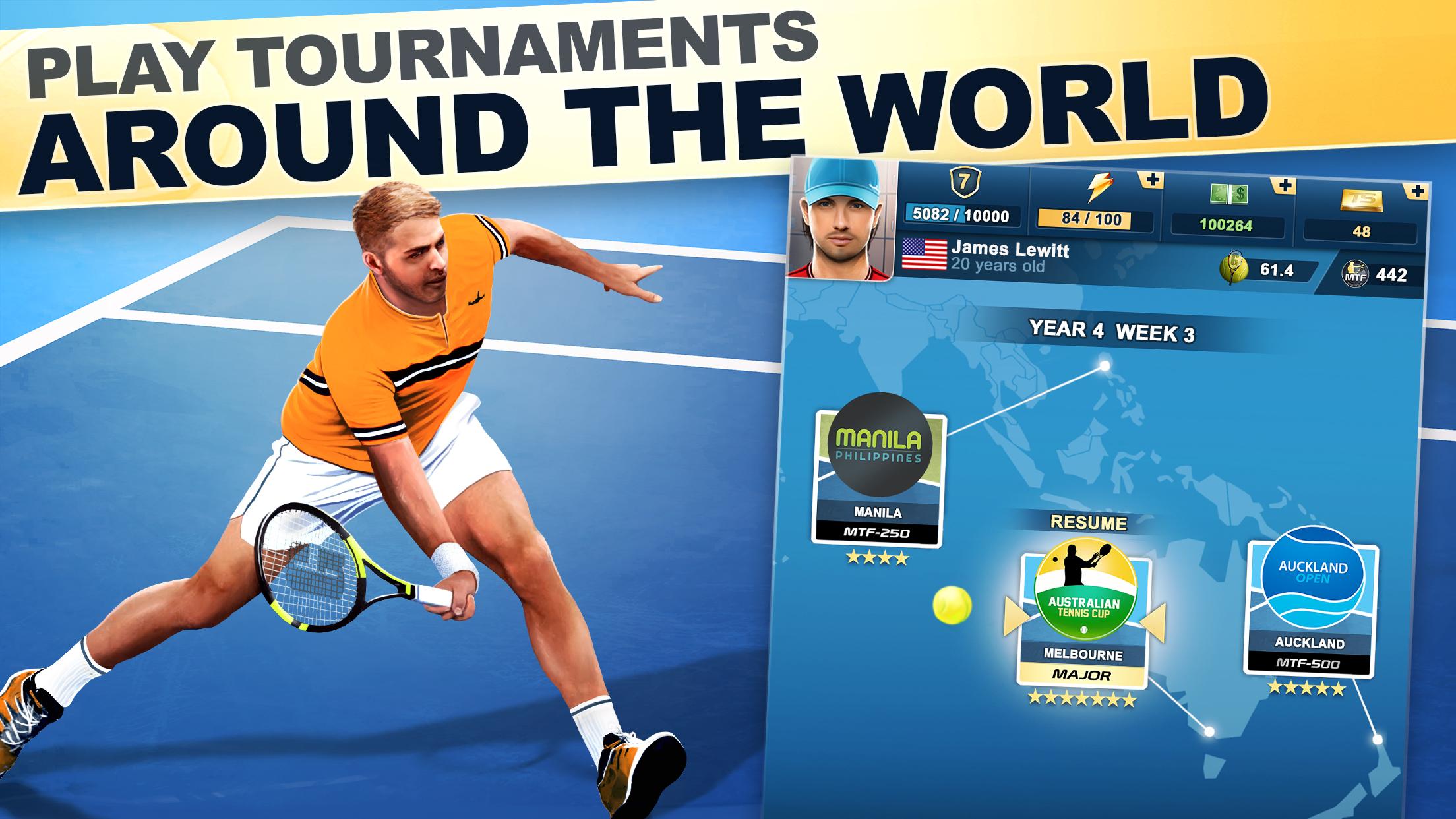 اسکرین شات 1 بازی TOP SEED Tennis Manager 2026