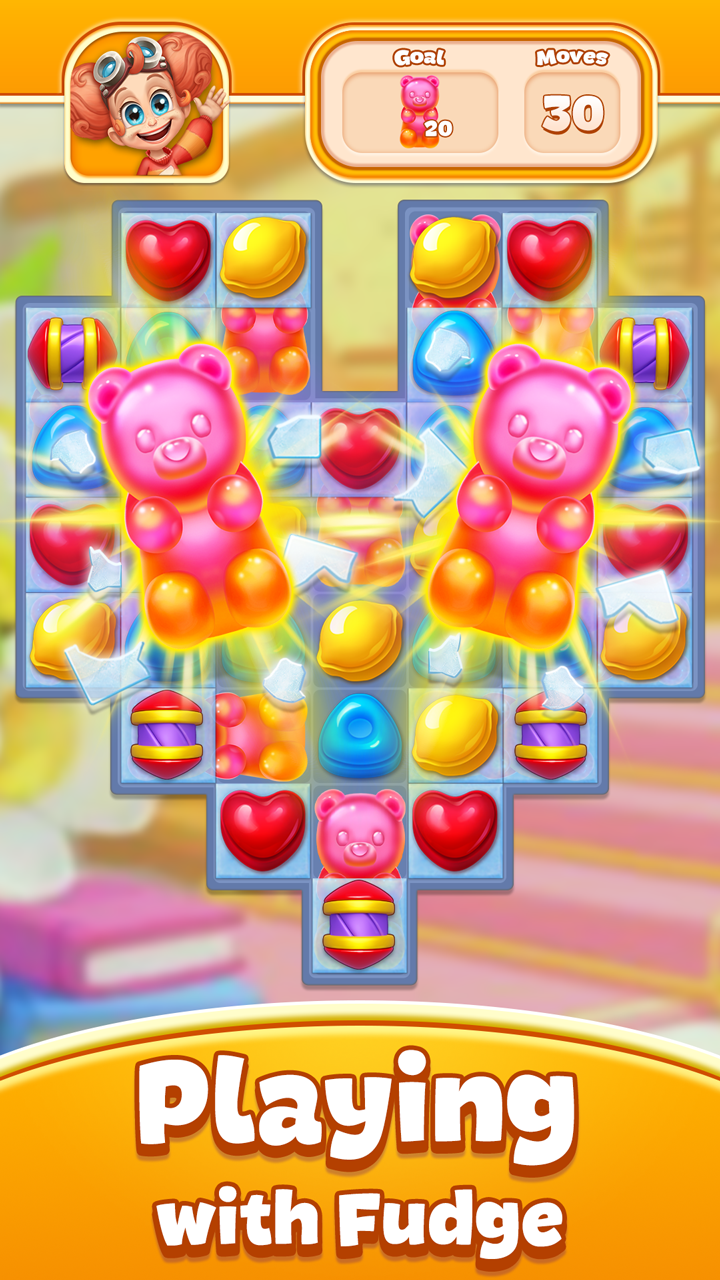 اسکرین شات 6 بازی Candy Pop Story : Match 3