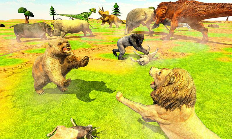 اسکرین شات 7 بازی Wild Animals Kingdom Battle