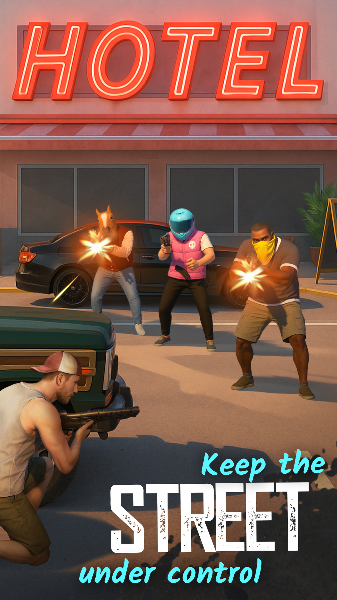 اسکرین شات 4 بازی Gangs of Miami: Crime Shooter