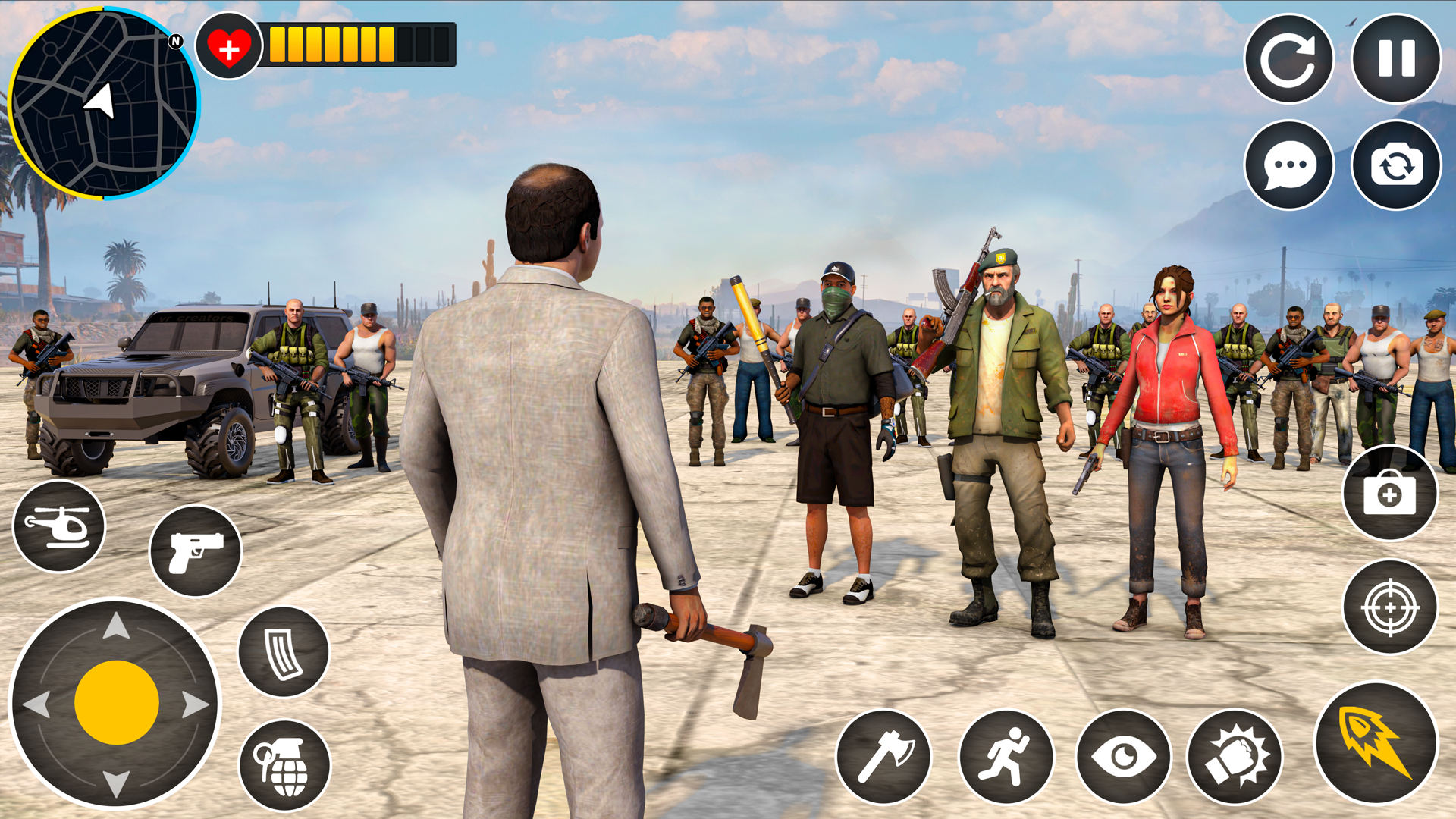 اسکرین شات 3 برنامه Grand Mafia Vegas Simulator