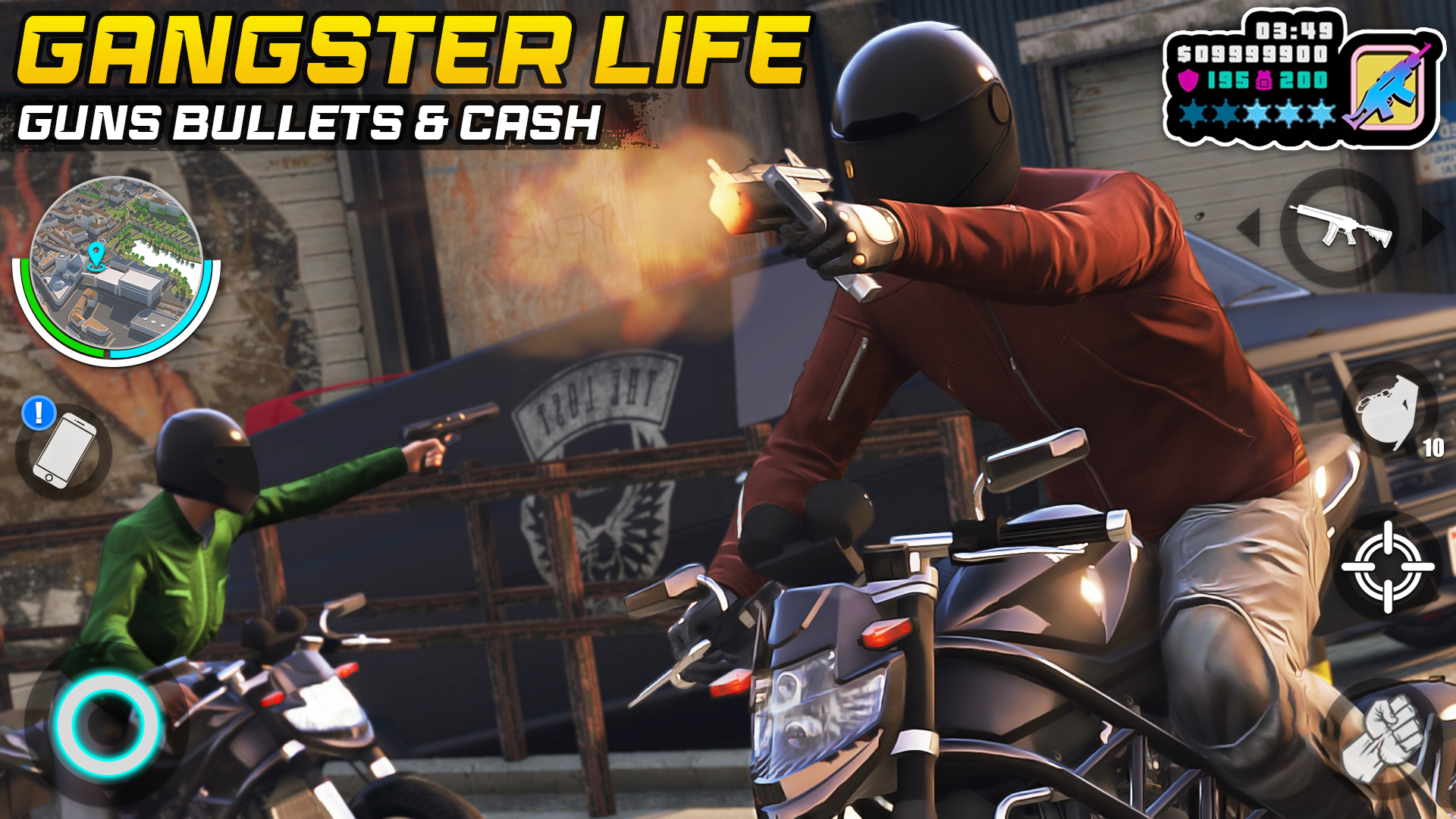 اسکرین شات 4 بازی Gangster Games Crime Simulator