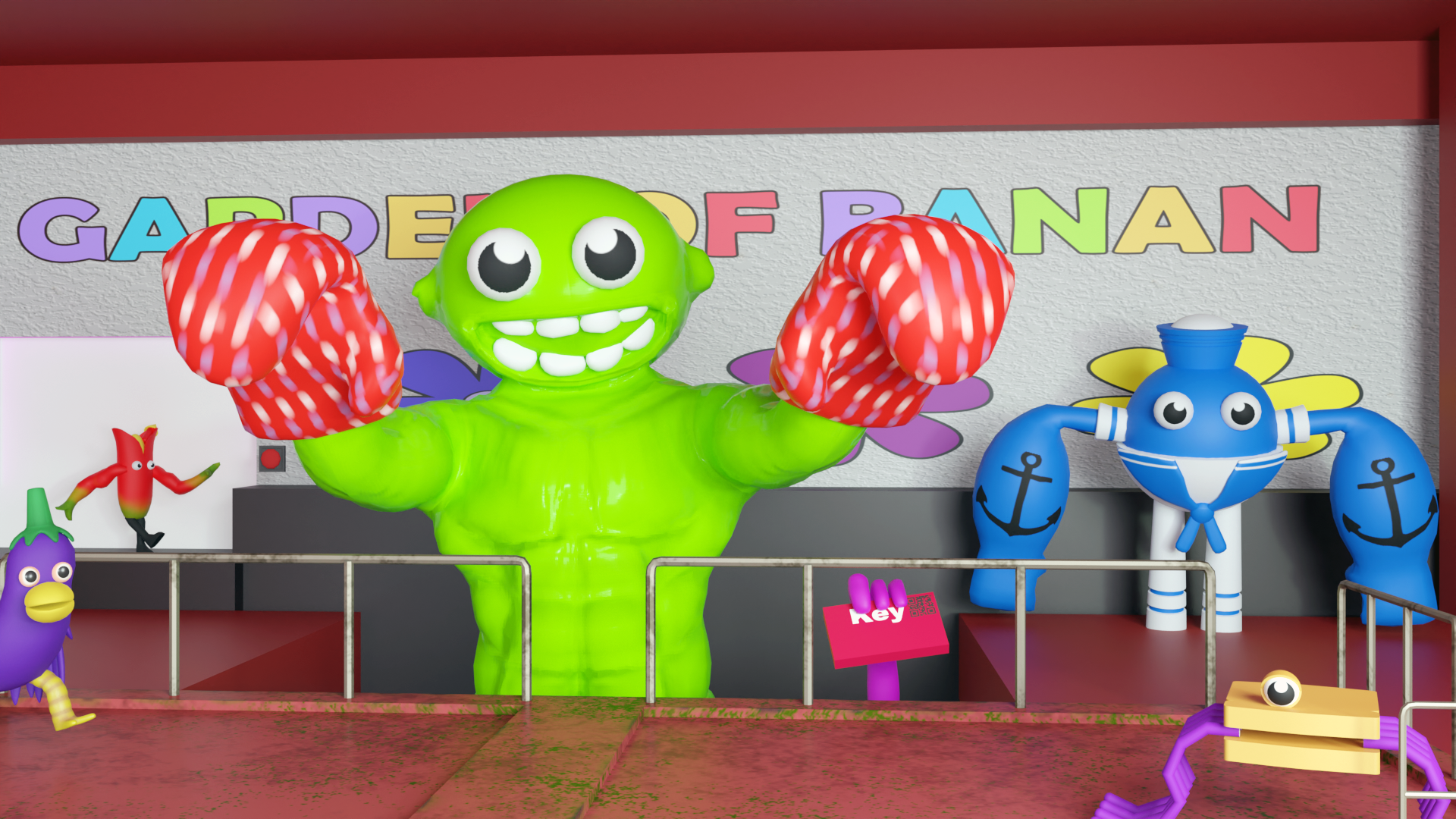 اسکرین شات 6 بازی Garden Of Monsters Survival 3D