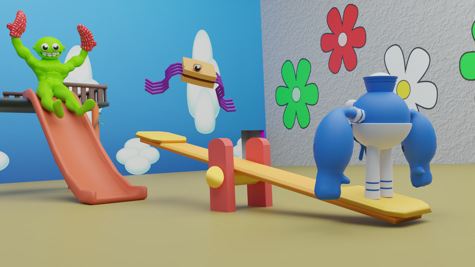 اسکرین شات 5 بازی Garden Of Monsters Survival 3D