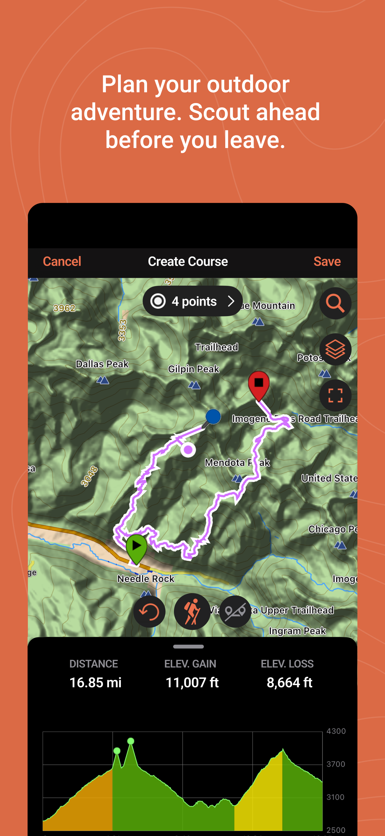 اسکرین شات 4 برنامه Garmin Explore™