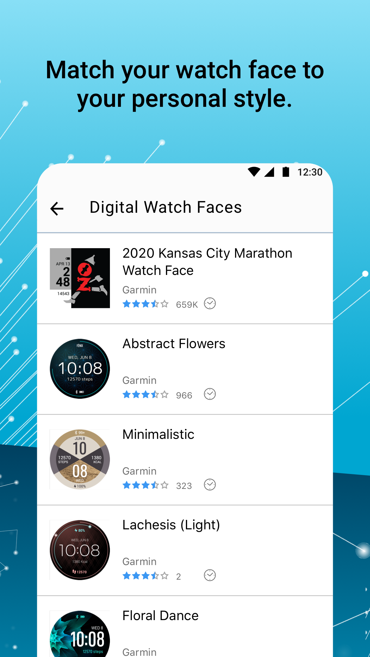 اسکرین شات 2 برنامه Connect IQ™ Store