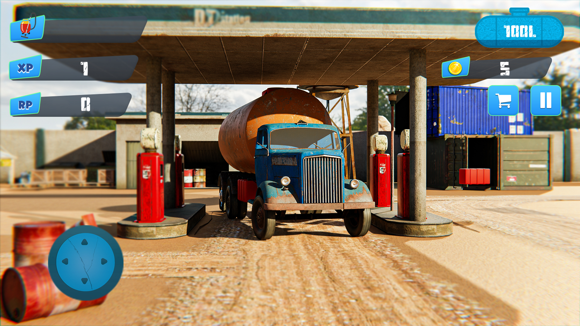 اسکرین شات 3 بازی Car Gas Station Gadi wala Game