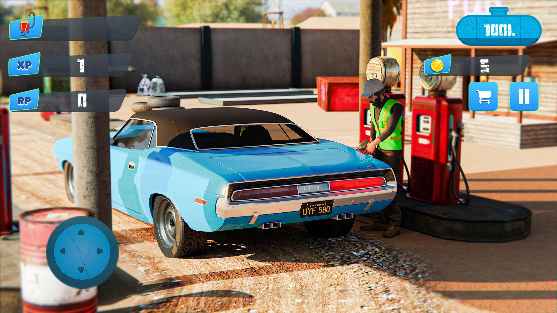 اسکرین شات 1 بازی Car Gas Station Gadi wala Game