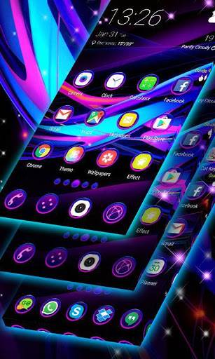 اسکرین شات 3 برنامه New Launcher 2021