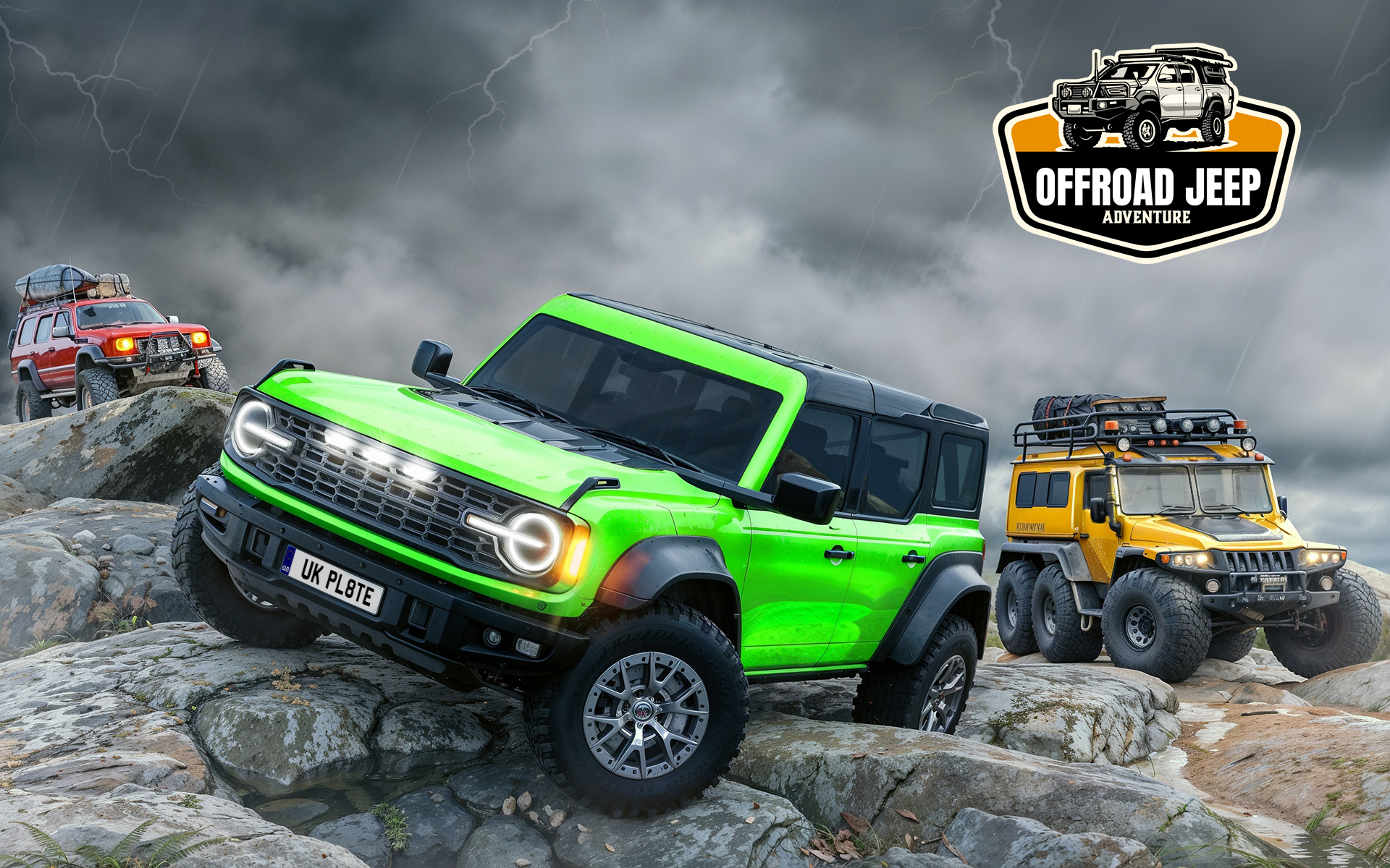 اسکرین شات 3 برنامه 4X4 Offraod Jeep Driving Games