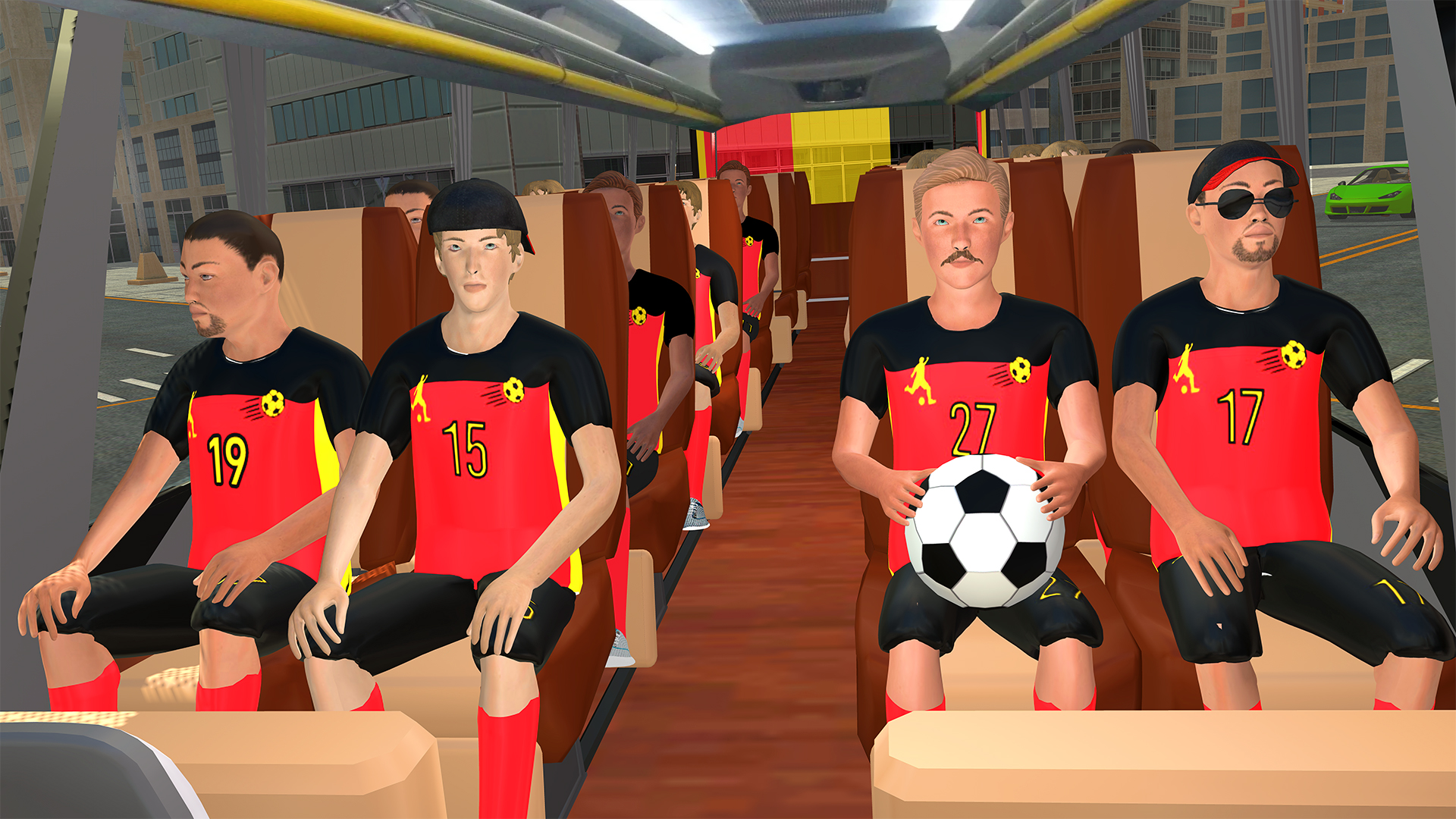 اسکرین شات 6 برنامه City Bus Simulator 3D Games