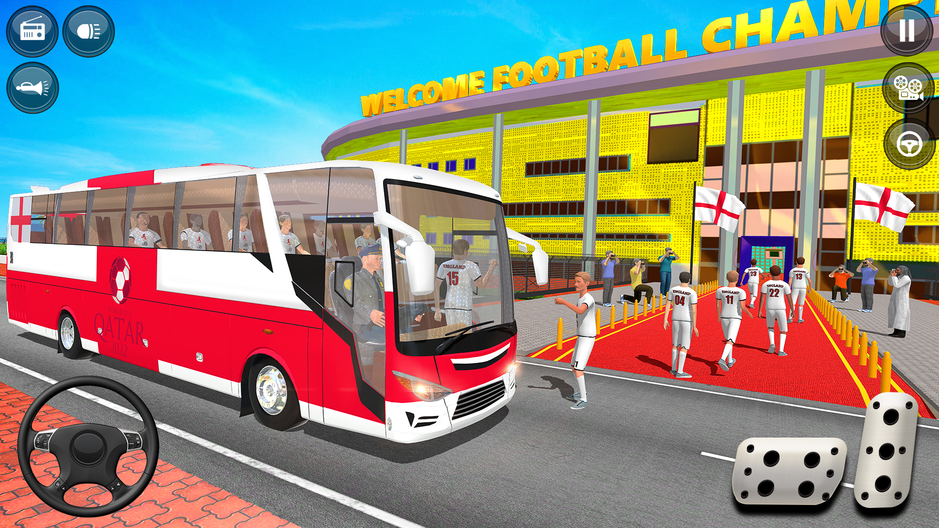 اسکرین شات 3 برنامه City Bus Simulator 3D Games