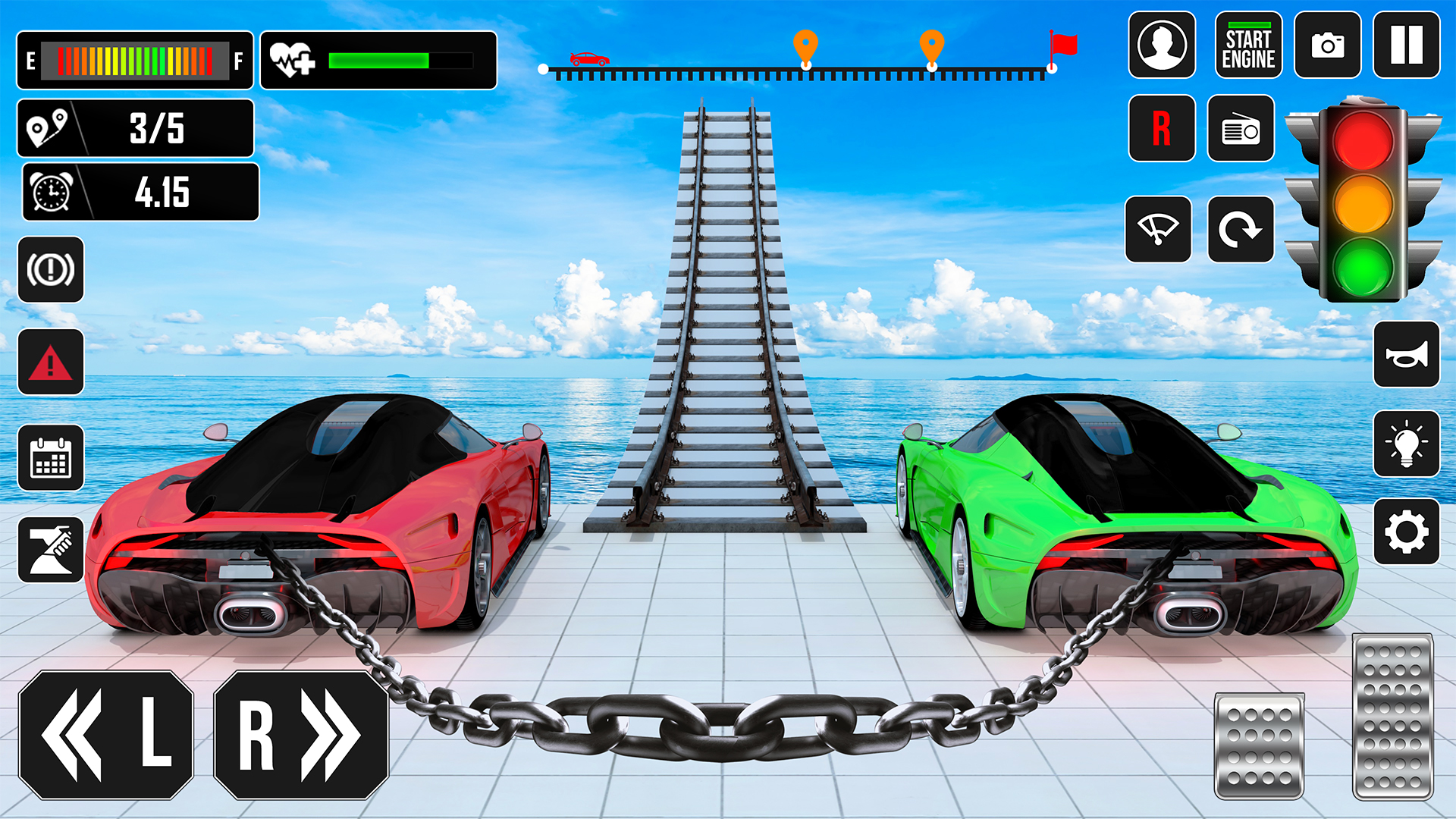 اسکرین شات 1 بازی Car Stunt Game - Car Games 3D