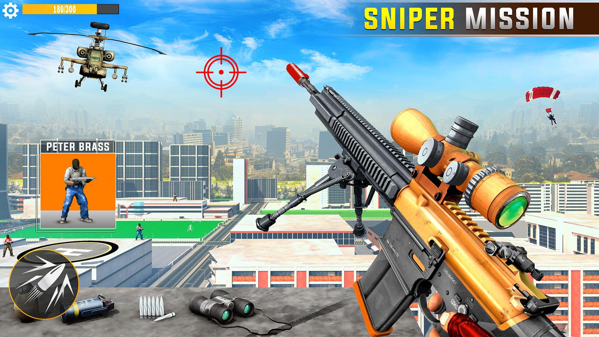 اسکرین شات 2 بازی Banduk Game - Sniper Gun Games