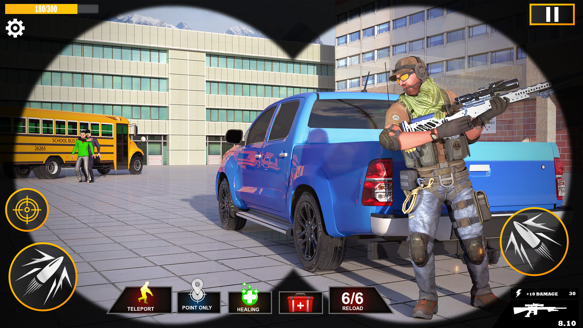 اسکرین شات 5 بازی Sniper Game - Banduk Goli Game