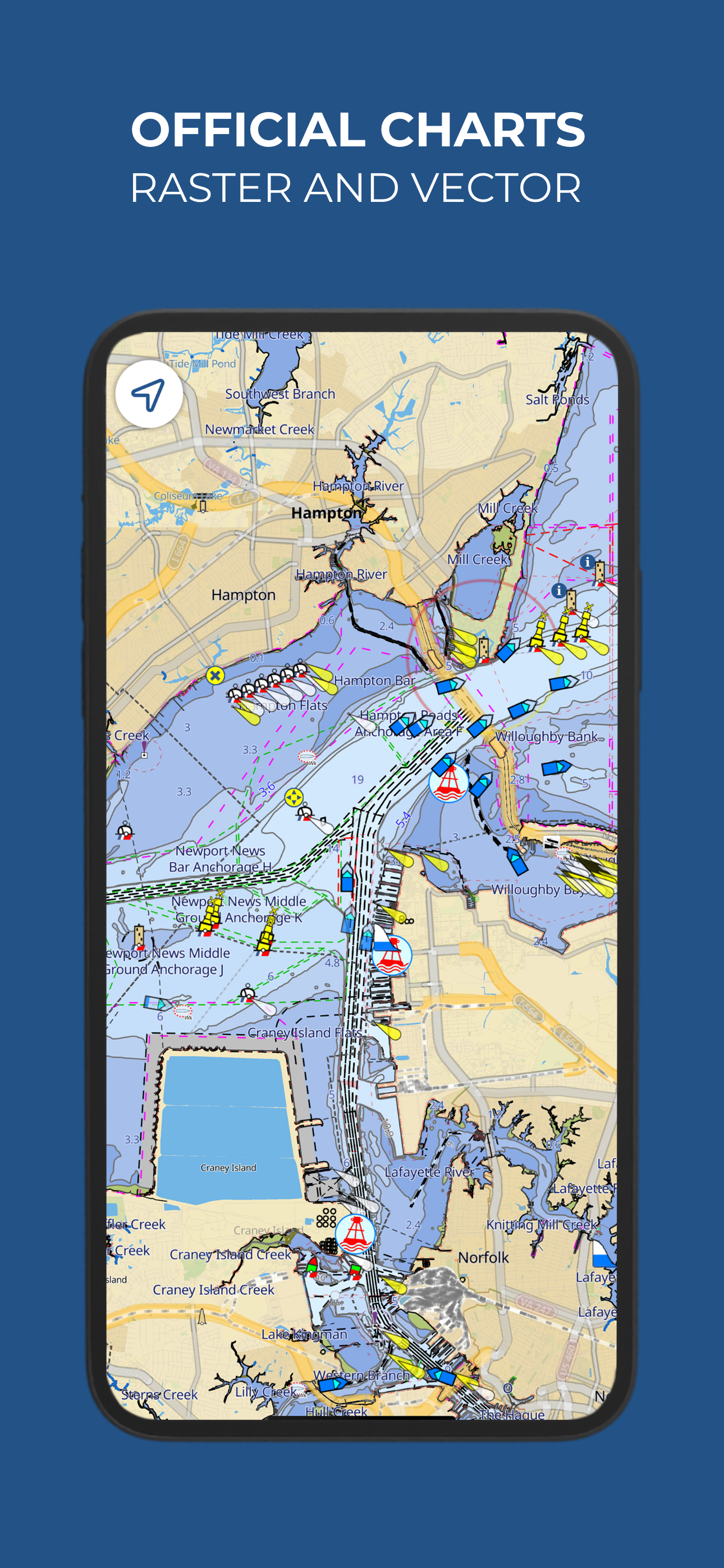 اسکرین شات 3 برنامه Aqua Map Boating