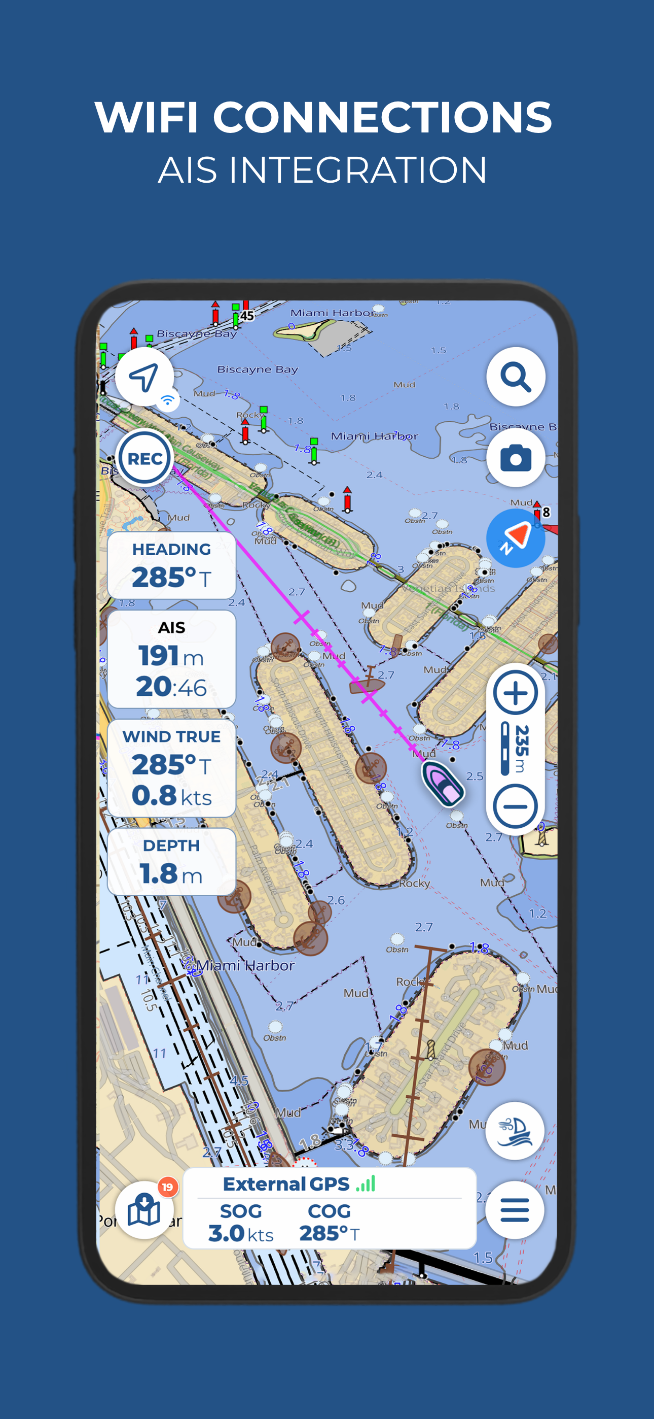 اسکرین شات 7 برنامه Aqua Map Boating