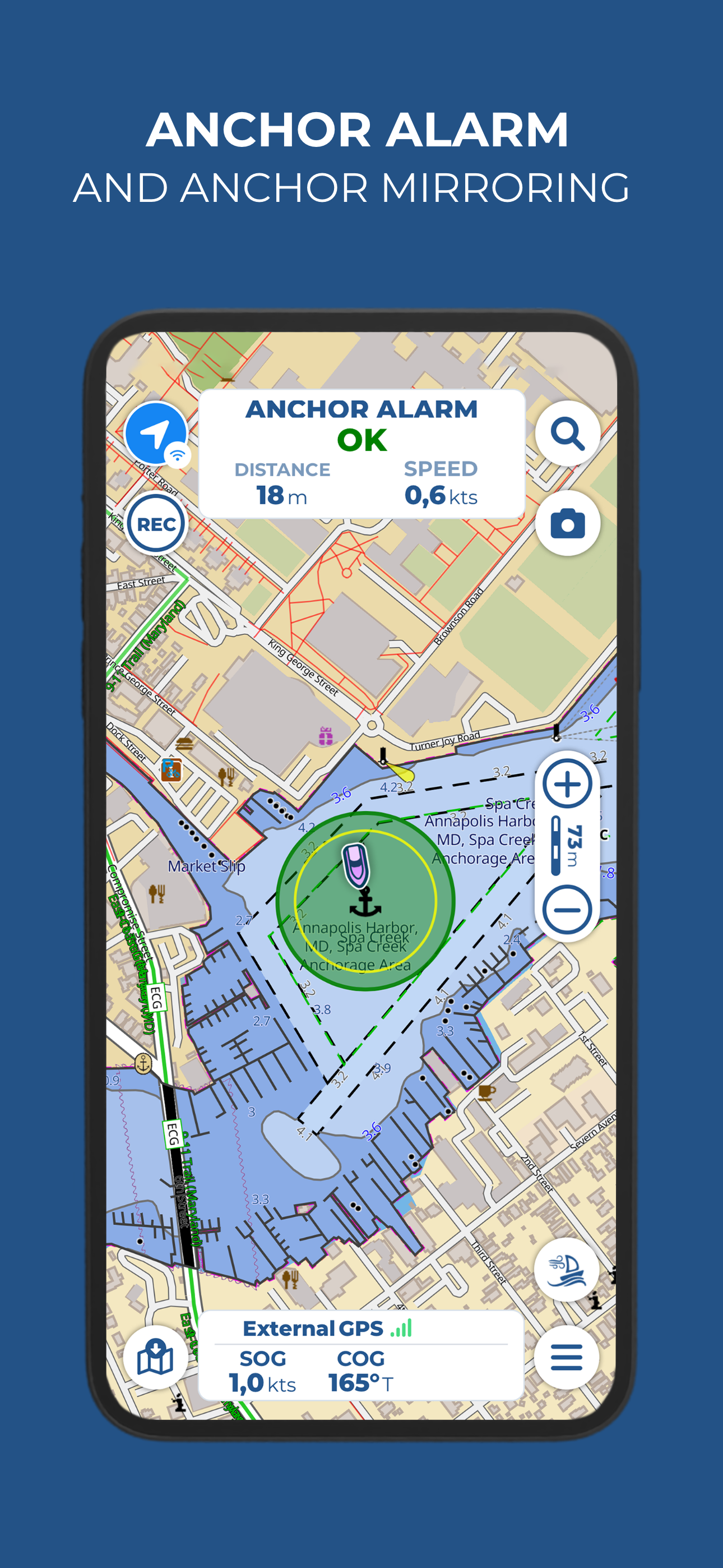 اسکرین شات 4 برنامه Aqua Map Boating