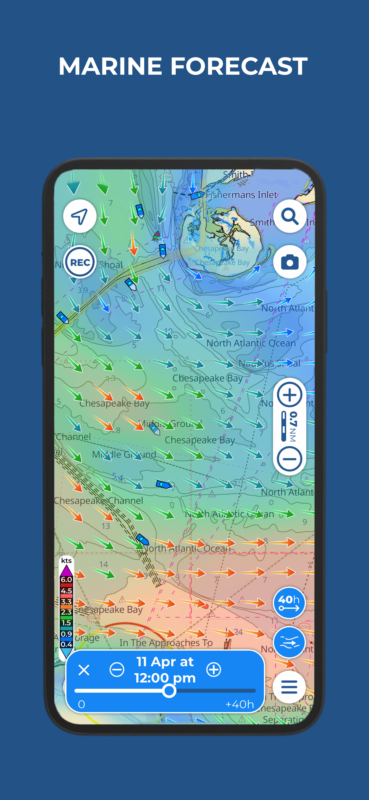 اسکرین شات 6 برنامه Aqua Map Boating