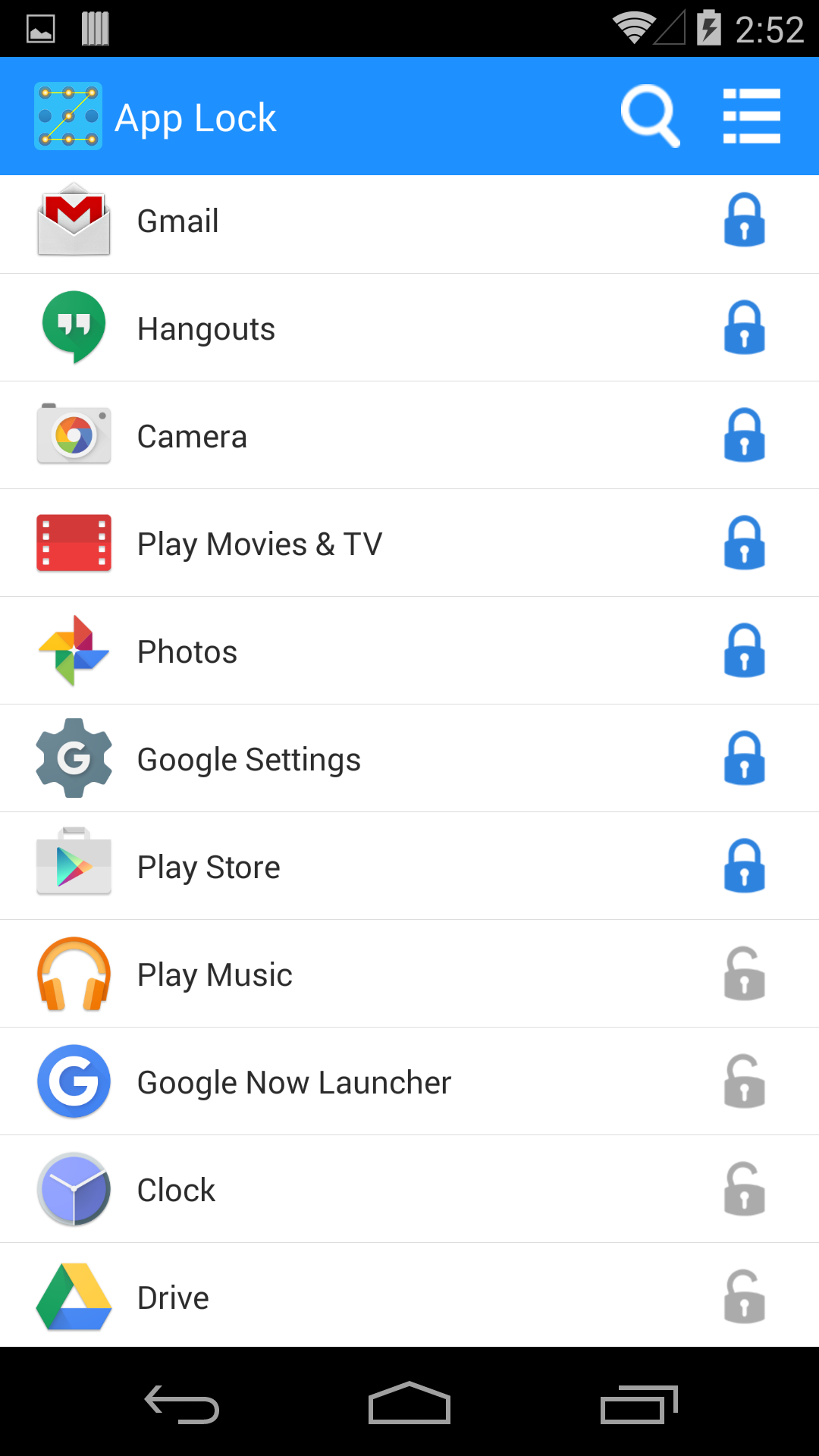 اسکرین شات 2 برنامه App Lock - Privacy Vault