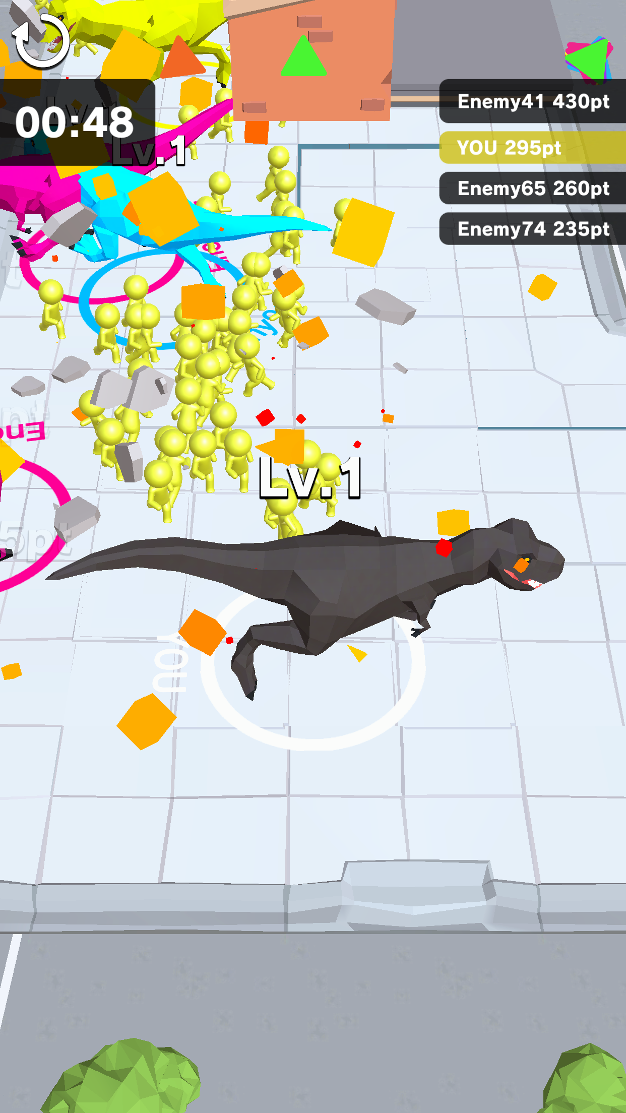 اسکرین شات 3 بازی Dinosaur Rampage