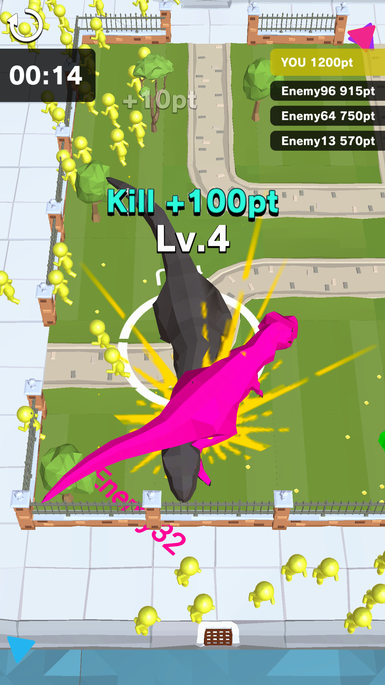 اسکرین شات 4 بازی Dinosaur Rampage