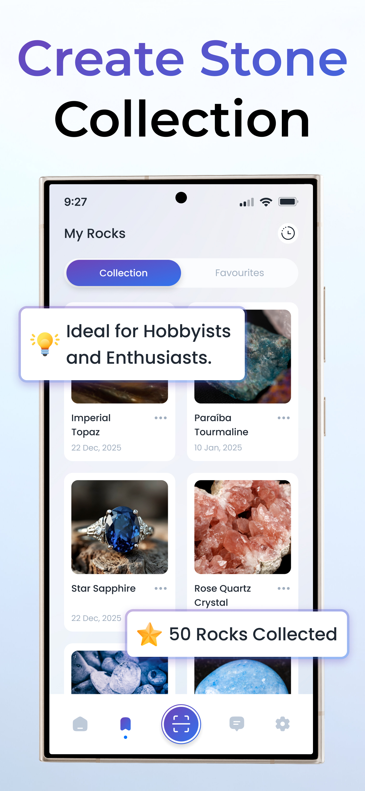 اسکرین شات 3 برنامه Stone Identifier Rock Scanner