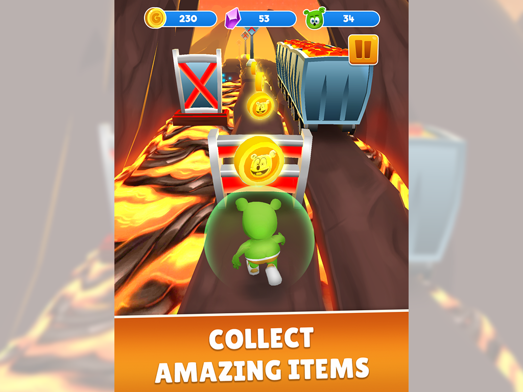 اسکرین شات 7 بازی Gummy Bear Run: Running Games