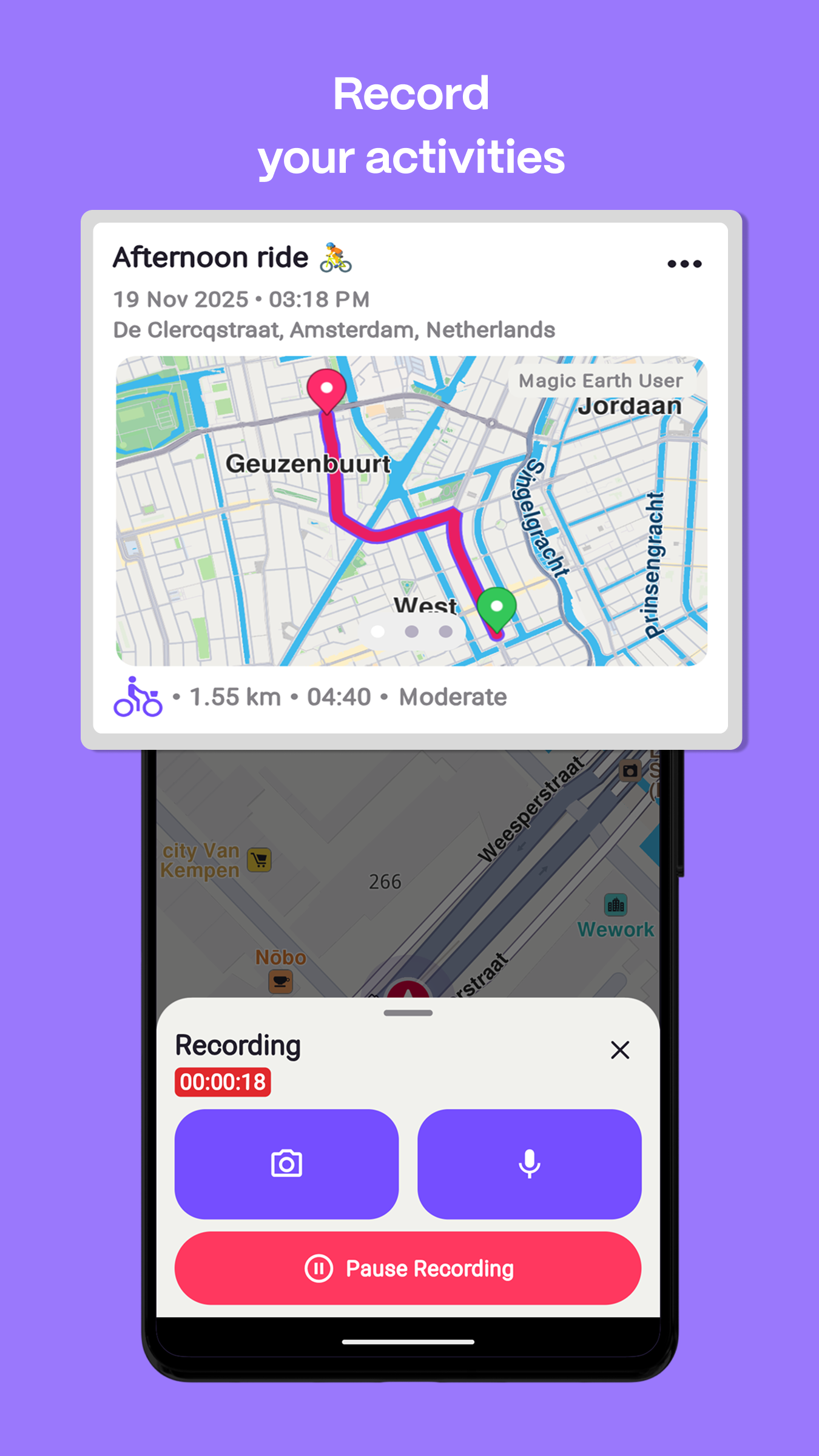 اسکرین شات 3 برنامه Magic Earth Navigation & Maps