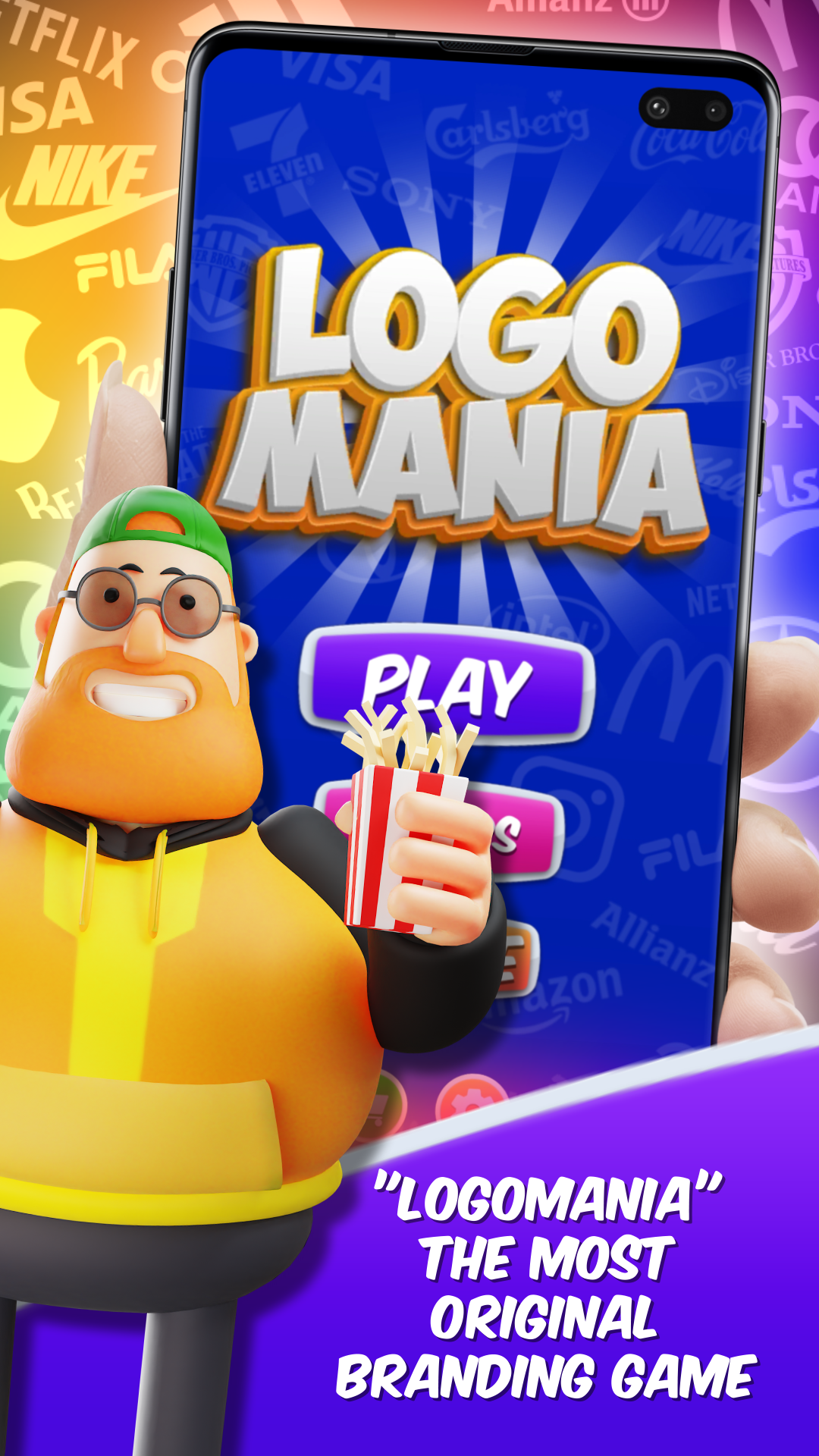 اسکرین شات 1 بازی Logomania: Logo Quiz Game