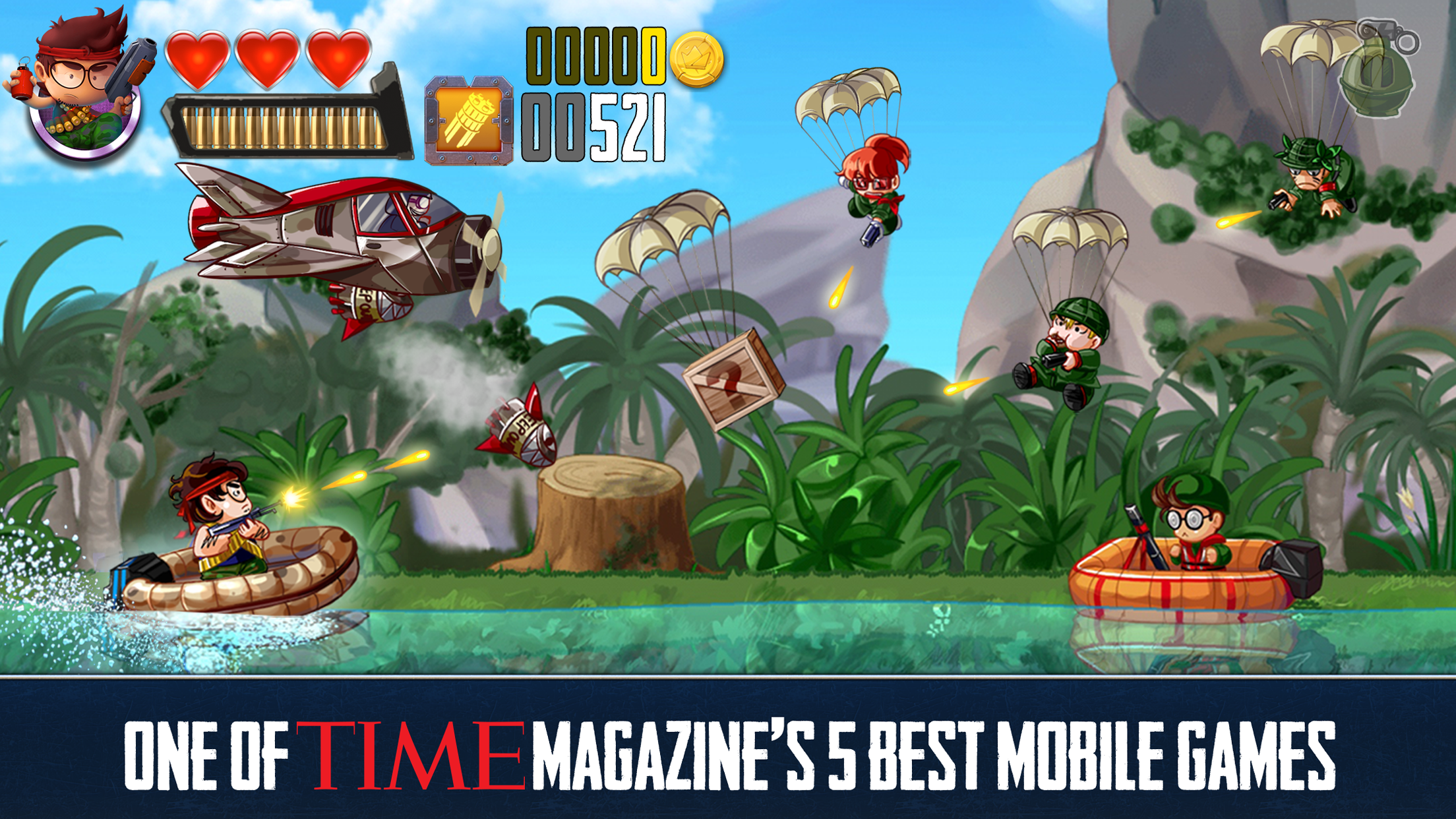 اسکرین شات 1 بازی Ramboat - Offline Action Game
