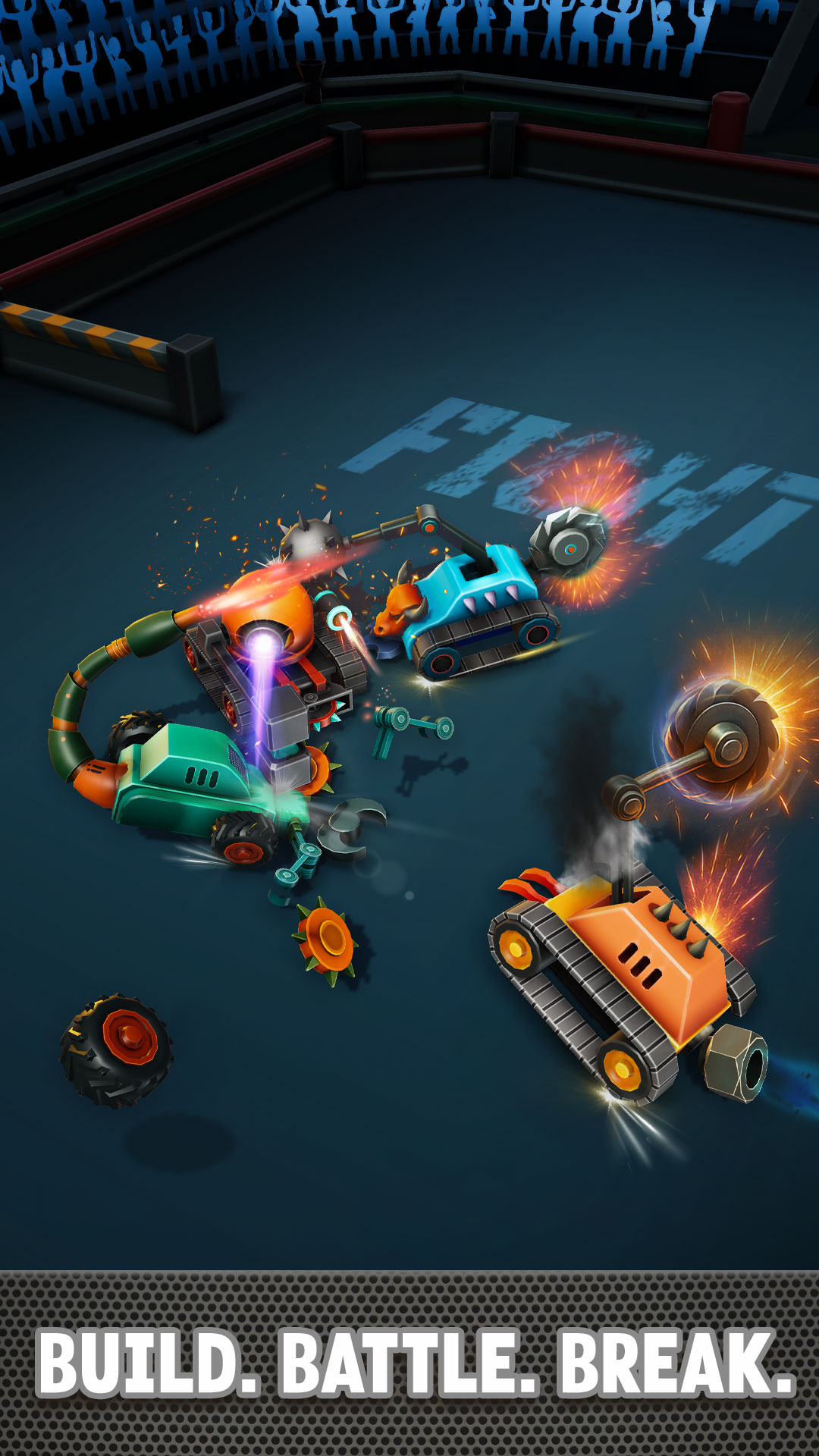 اسکرین شات 1 بازی Bot Crash - Combat Arena