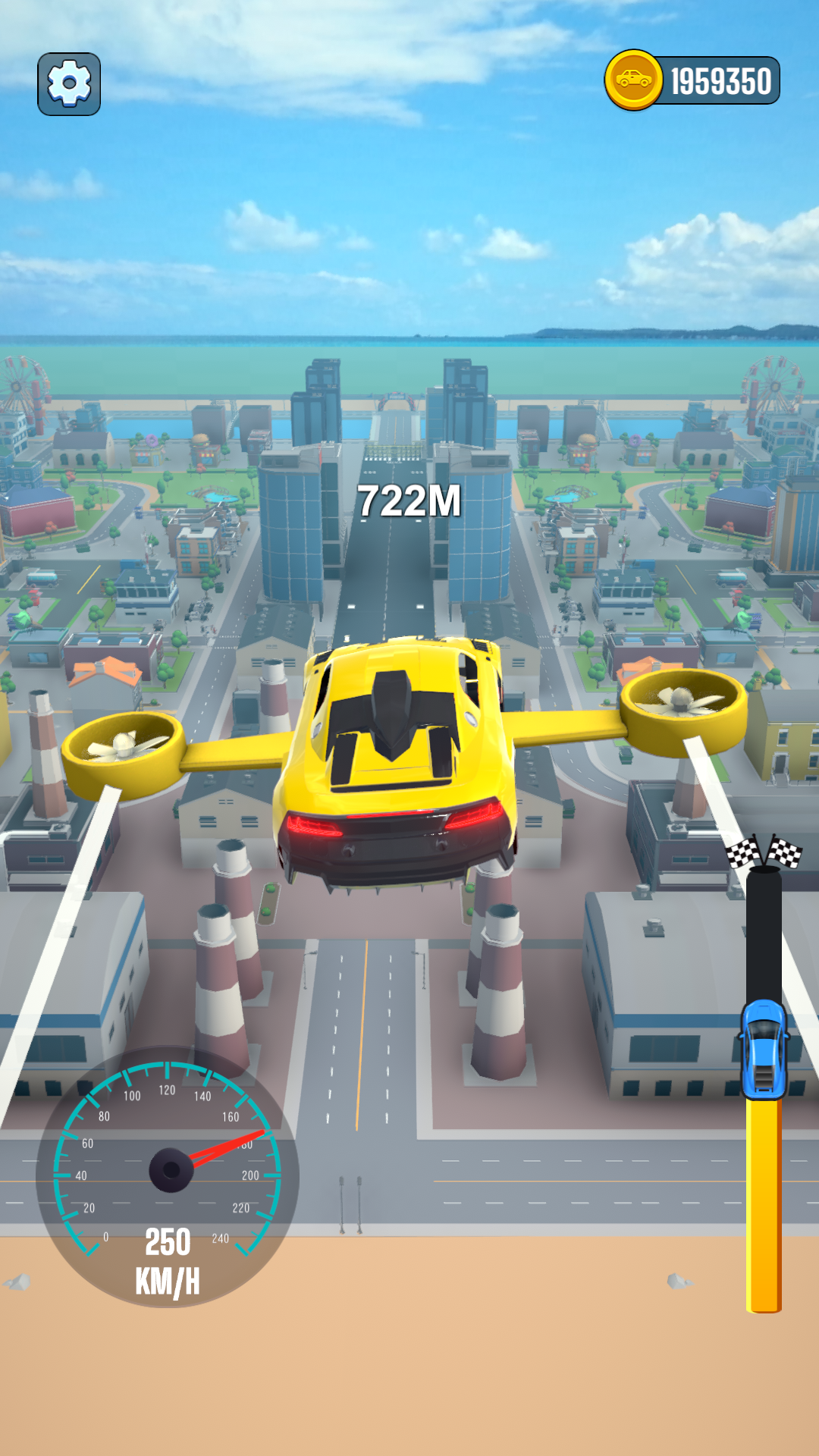 اسکرین شات 3 بازی Flying Wheels Evolution