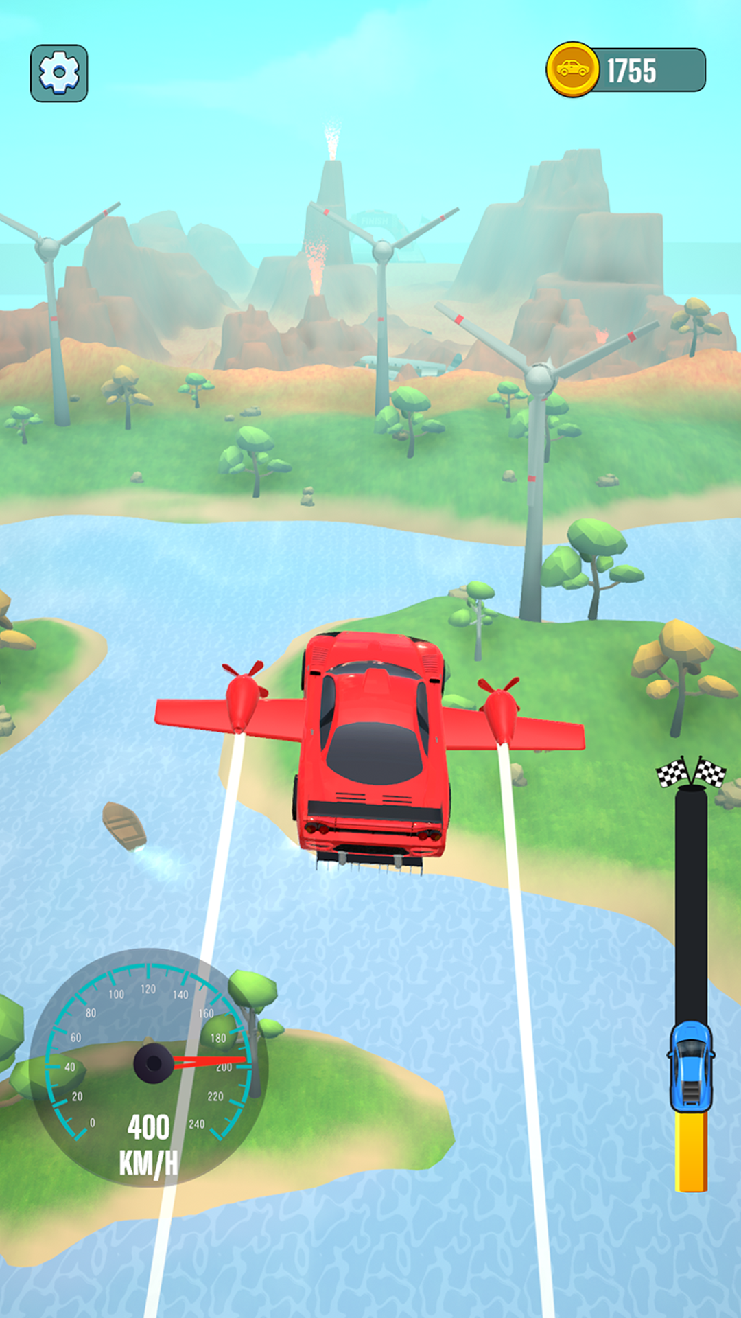 اسکرین شات 2 بازی Flying Wheels Evolution