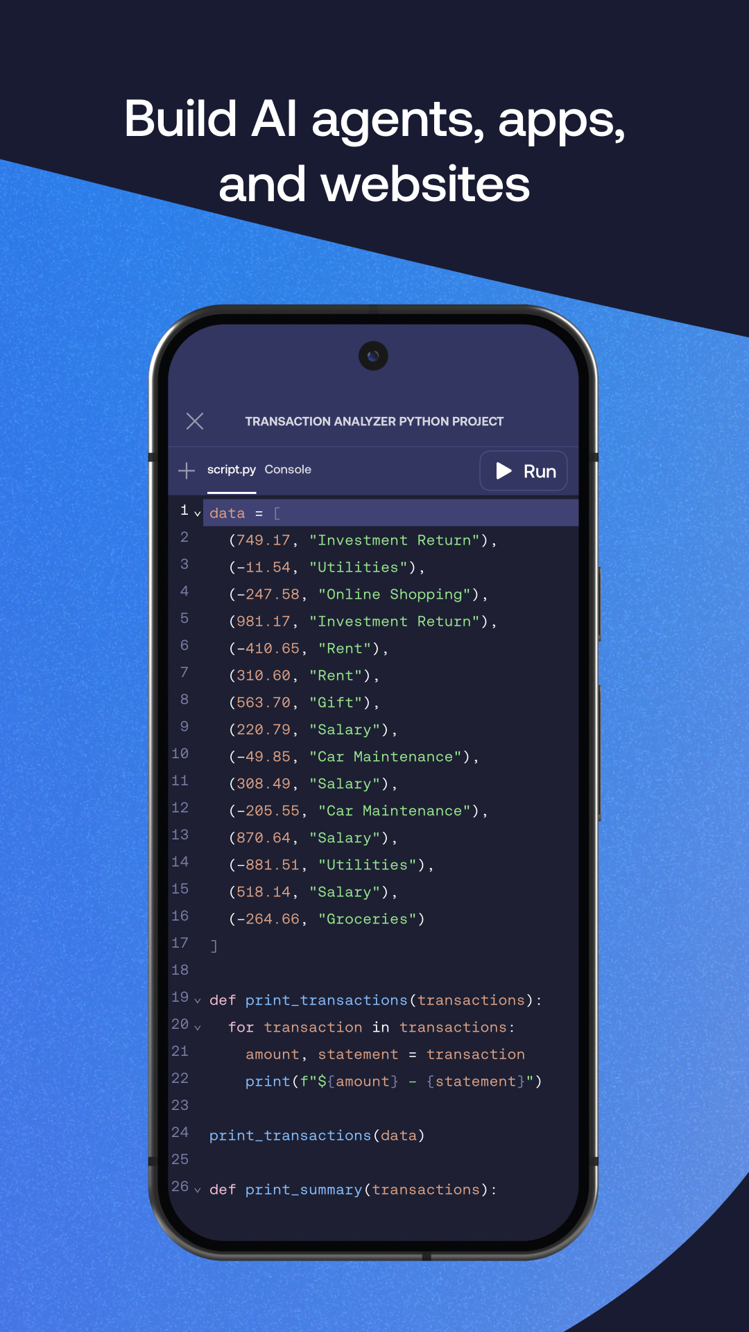 اسکرین شات 5 برنامه Mimo: Learn Python Coding