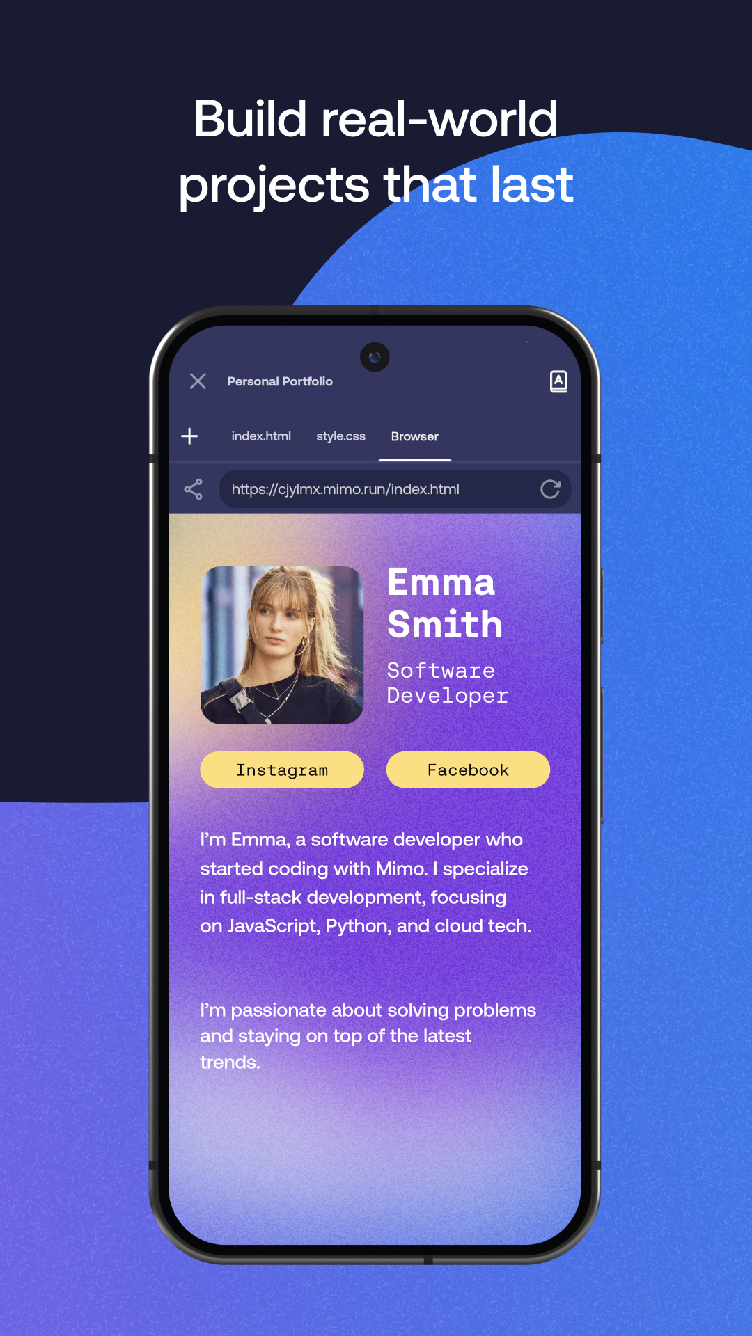 اسکرین شات 4 برنامه Mimo: Learn Coding/Programming