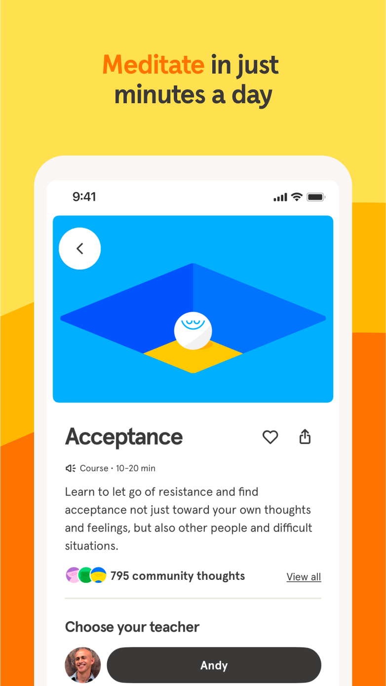 اسکرین شات 6 برنامه Headspace: Sleep & Meditation