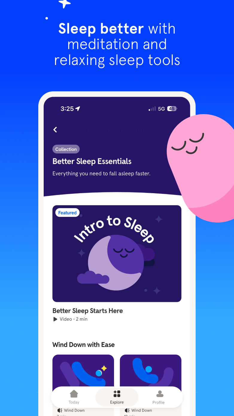 اسکرین شات 4 برنامه Headspace: Sleep & Meditation