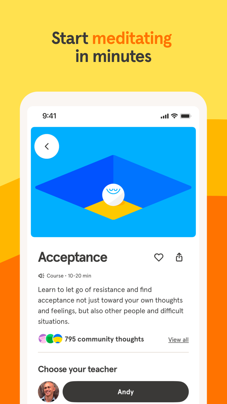 اسکرین شات 6 برنامه Headspace: Sleep & Meditate