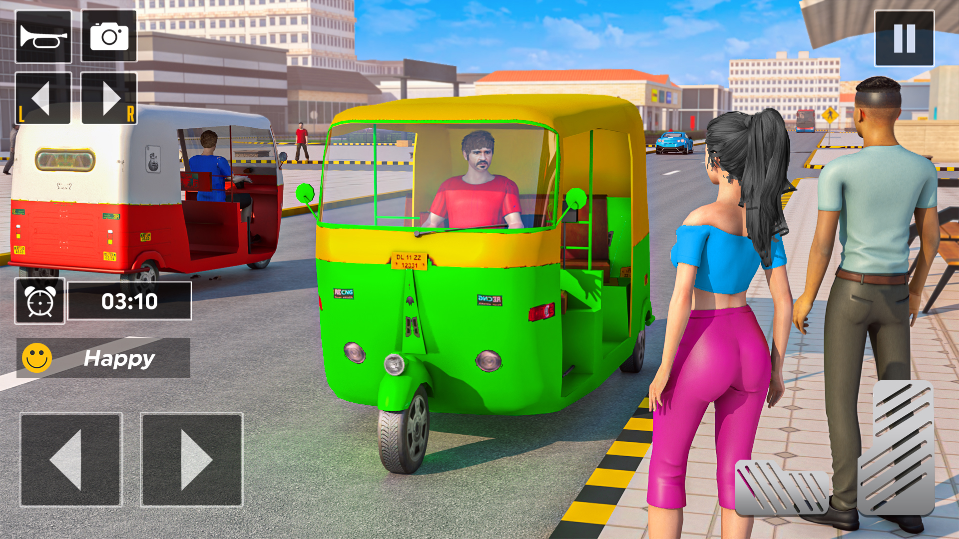 اسکرین شات 1 بازی Tuk Tuk Auto Rickshaw Game