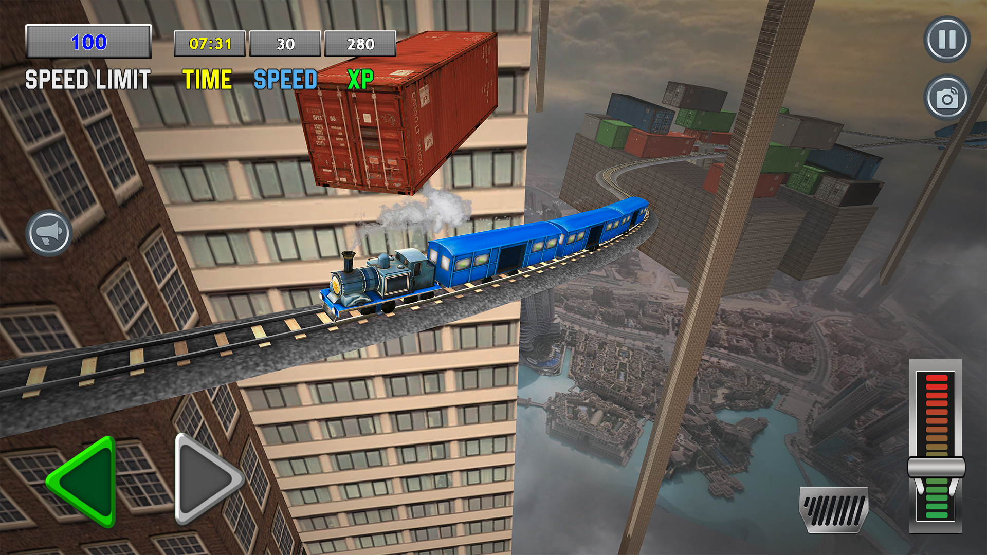 اسکرین شات 7 برنامه Railroad Train Simulator Games