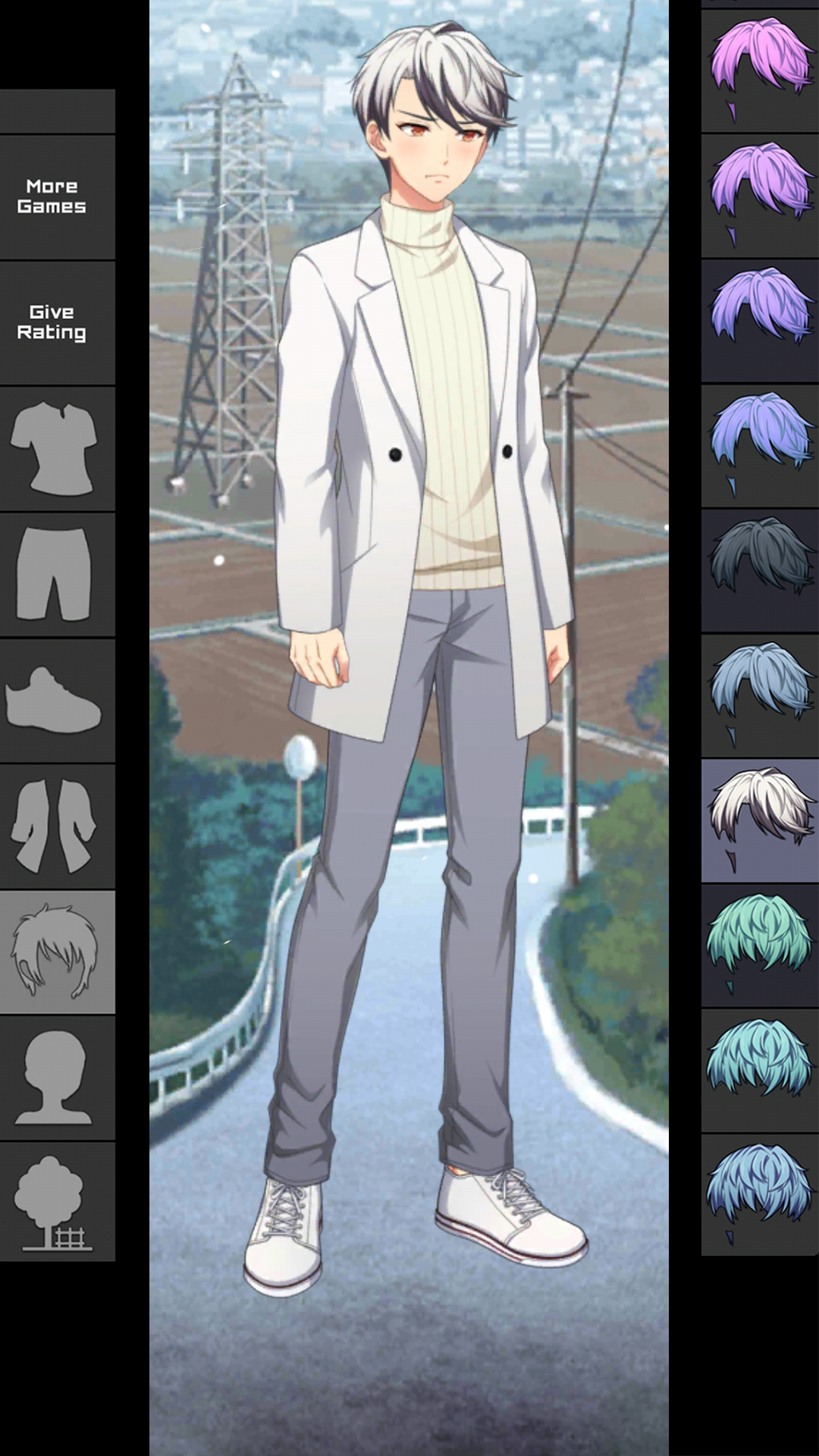 اسکرین شات 8 بازی Anime Boy Dress Up Games