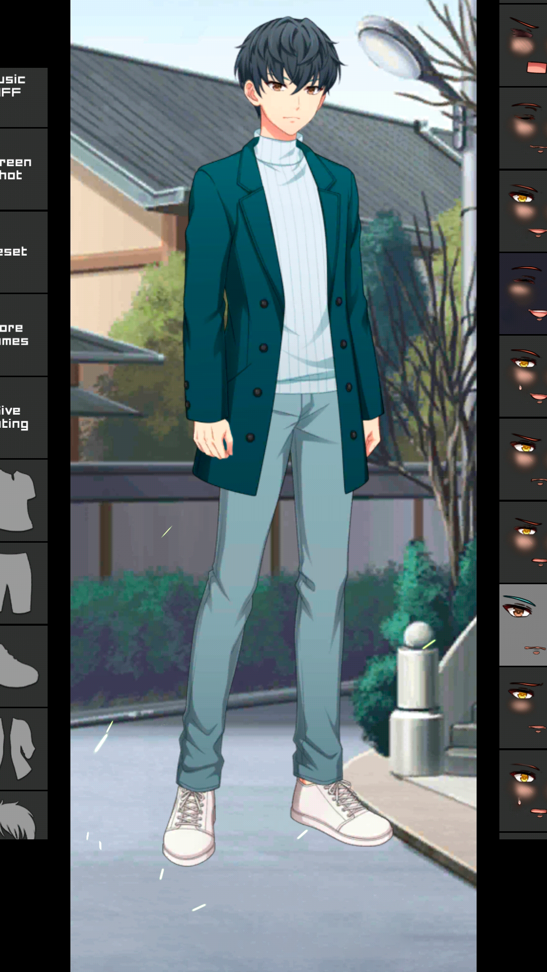 اسکرین شات 5 بازی Anime Boy Dress Up Games